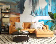 Décor Panoramique Peinture Acrylique Mixte