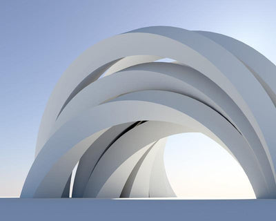 Abstract arch Mural-Abstract,Buildings & Landmarks,Category Details-Eazywallz