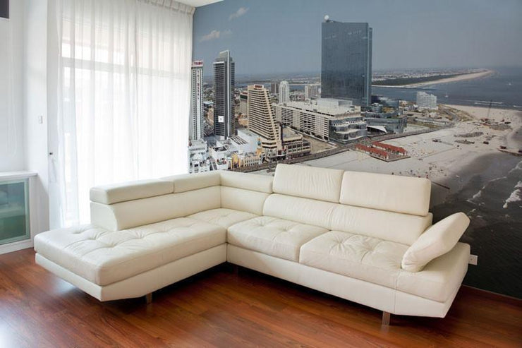 Atlantic City Skyline Wall Mural-Cityscapes-Eazywallz