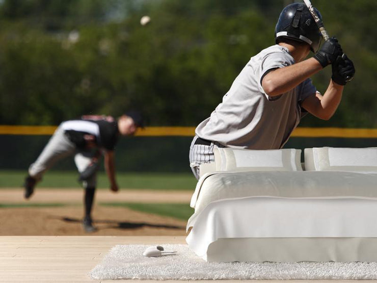 Baseball game Wall Mural-Sports-Eazywallz