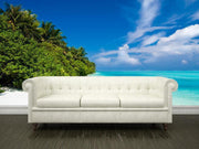 Beautiful tropical beach Wall Mural-Tropical & Beach-Eazywallz