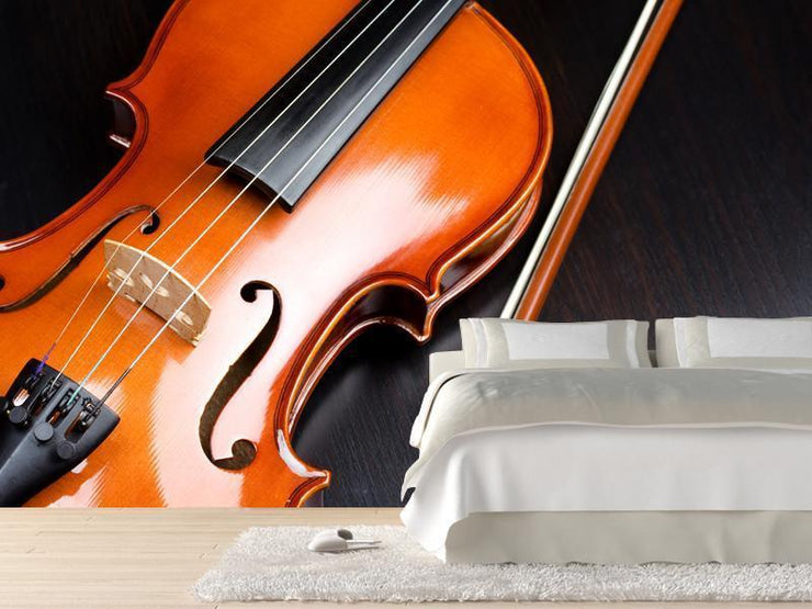 Beautiful violin Wall Mural-Arts-Eazywallz