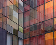 Building Reflections Wall Mural-Abstract,Buildings & Landmarks-Eazywallz