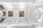 papier peint au plafond de la cathédrale -Cityscapes-Eazywallz