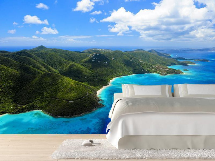 Exotic Island Wall Mural-Tropical & Beach-Eazywallz