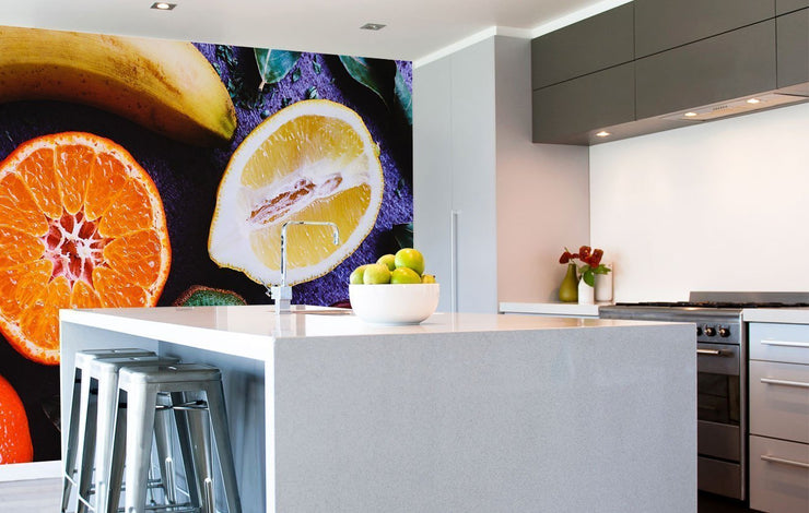 Fruit Layout Wall Mural-Food & Drink-Eazywallz