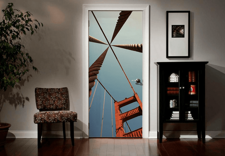 Décor de Porte Golden Gate Bridge - Bâtiments et points de repère - Eazywallz                                