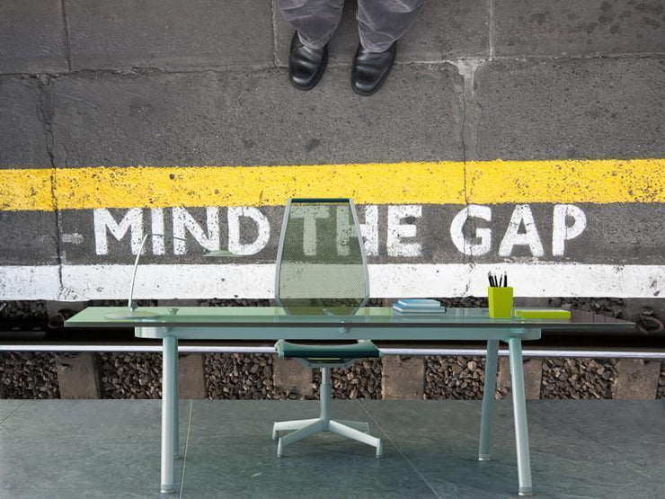 Mind the gap Wall Mural-Transportation,Urban-Eazywallz