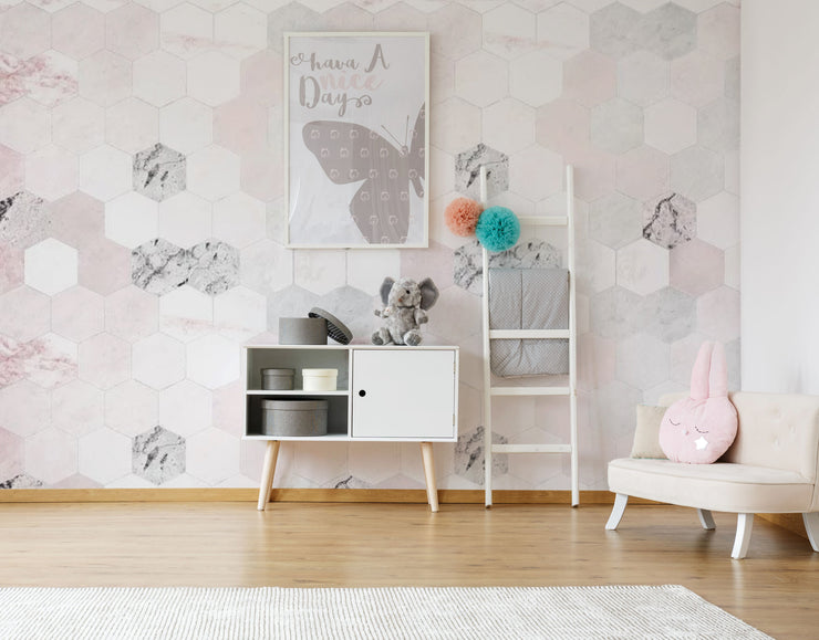 Papier Peint Marbre Mixte 