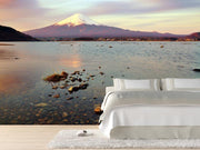 Mount Fuji at dawn Wall Mural-Buildings & Landmarks,Landscapes & Nature-Eazywallz