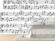 Music sheet Wall Mural-Arts-Eazywallz