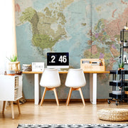 Old Map Wallpaper Mural-Maps-Eazywallz