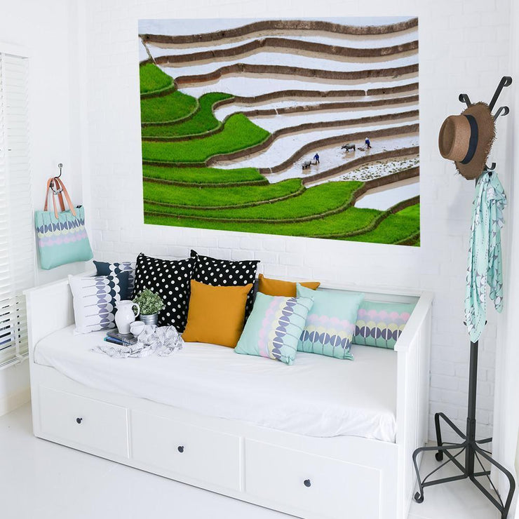 Plowing the Fields Wall Mural-Landscapes & Nature-Eazywallz                                