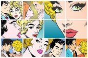 Retro Couples Wall Mural-Vintage,Modern Graphics,Staff Favourite Murals-Eazywallz