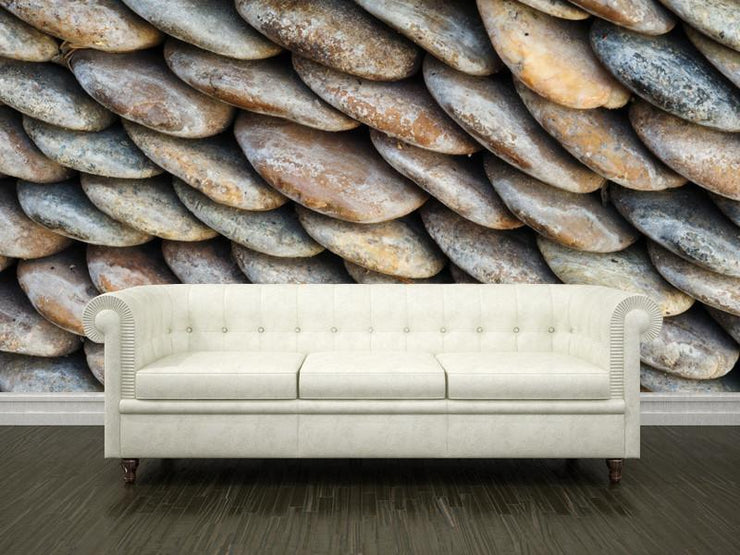 Round rocks Wall Mural-Macro,Textures-Eazywallz