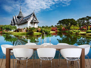 Sanphet Prasat Palace, Thailand Wall Mural-Buildings & Landmarks,Zen,Tropical & Beach,Landscapes & Nature-Eazywallz