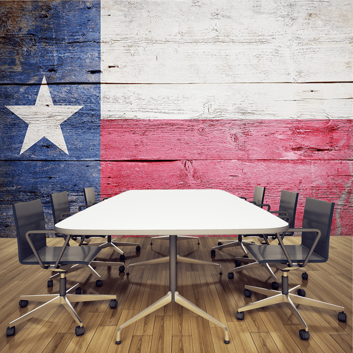 Texas Flag on Wood Wall Mural-Arts-Eazywallz