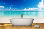 White sand beach Wall Mural-Tropical & Beach,Best Seller Murals-Eazywallz