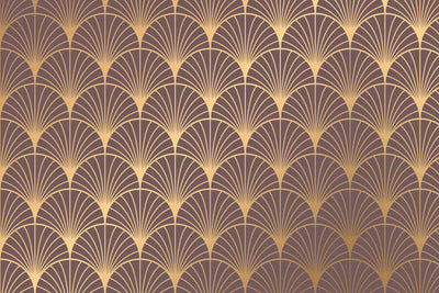 Rose Gold Shell Wallpaper Mural
