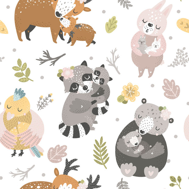 Animal Hugs Wallpaper
