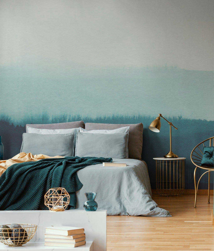 Backwoods Colour Block Wallpaper Mural