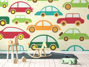 Cartoon Traffic Wallpaper Mural