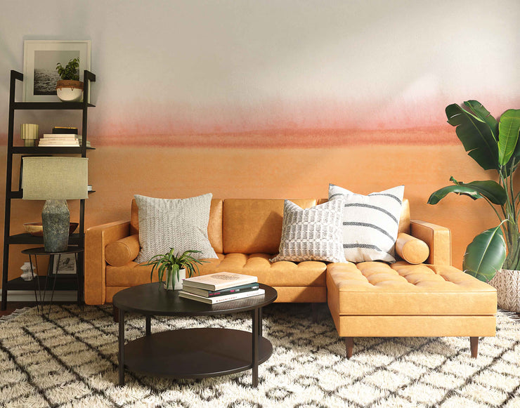 Citrus Twist Colour Block Wallpaper Mural