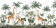 Gracious Giraffes Wall Mural