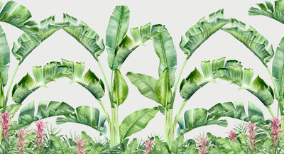 Banana Leaf Life Wallpaper Mural