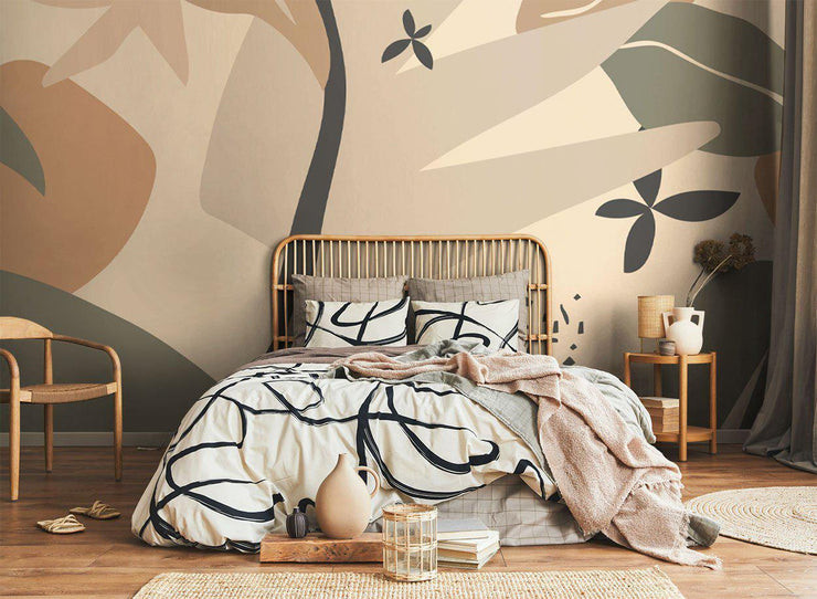 Southern Abstract Jungle Wall Mural