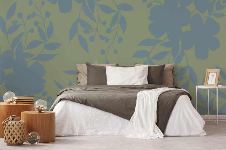 Tea Vintage Bouquet Wall Mural