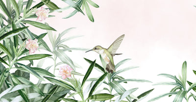 Hummingbird Wallpaper Mural