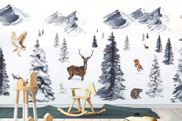 Winter Wonderland Wall Mural