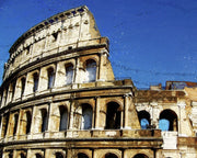 Abstract Colosseum Drawing Wall Mural-Abstract,Buildings & Landmarks,Category Details-Eazywallz