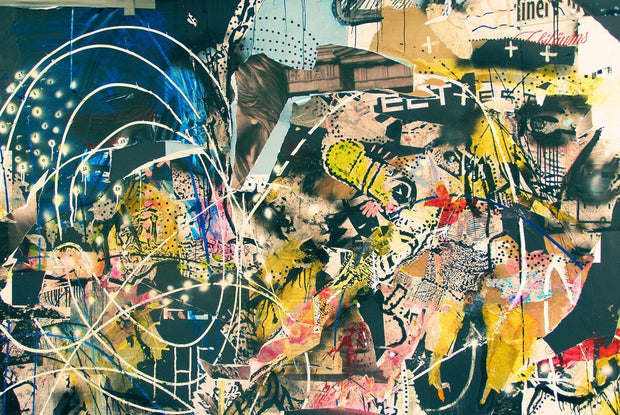 Abstract Graffiti Art Wall Mural-Urban,Textures,Modern Graphics-Eazywallz