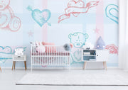 Little Baby Bear Wallpaper Mural