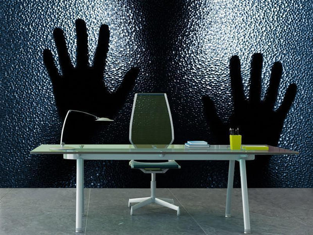 Alien silhouette Wall Mural-Sci-Fi & Fantasy-Eazywallz