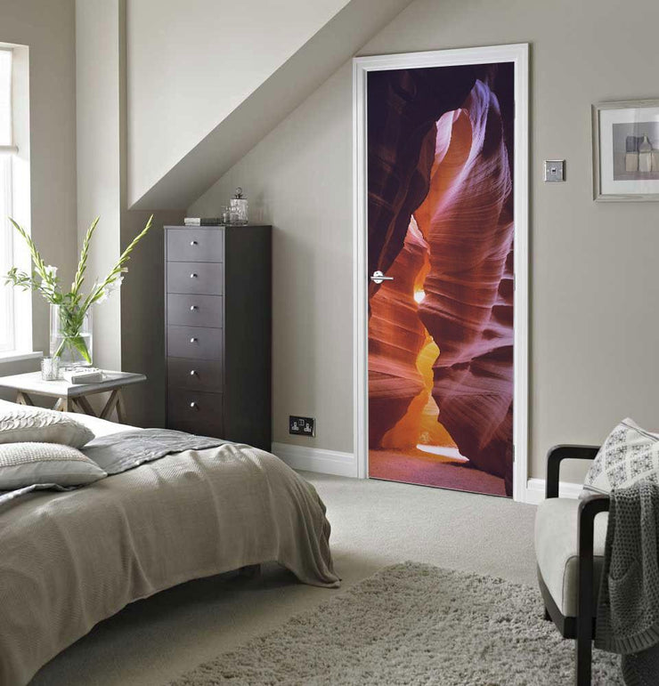 Antelope Canyon Door Mural-Landscapes & Nature-Eazywallz