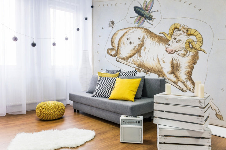 Aries Wall Mural-astrology-Eazywallz