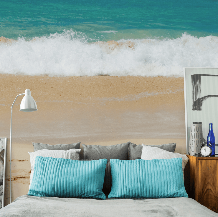 Beach Shore Close up Wall Mural-Tropical & Beach-Eazywallz