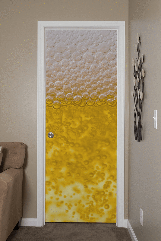Beer Door Mural-Food & Drink-Eazywallz