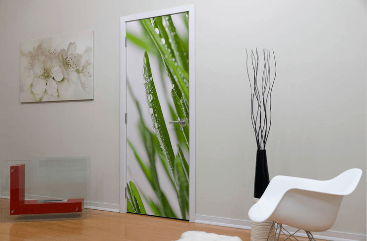 Blades of Grass Door Mural-Landscapes & Nature-Eazywallz