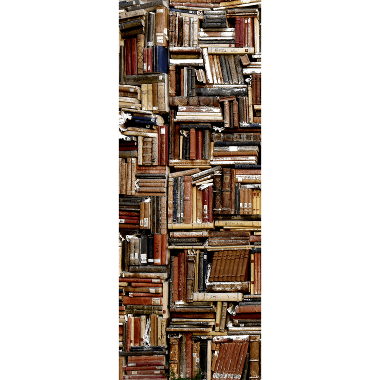 Books Door Mural-Vintage-Eazywallz