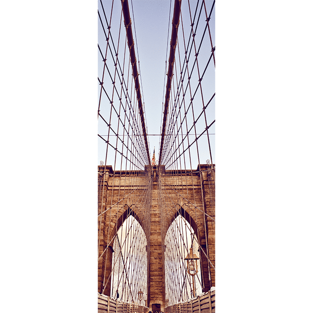 Brooklyn Bridge Door Mural-Buildings & Landmarks-Eazywallz