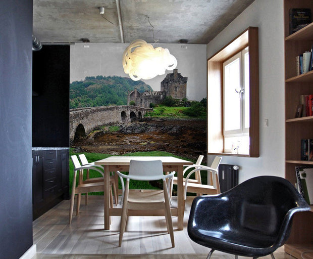 Castle in Scotland Wall Mural-Landscapes & Nature-Eazywallz