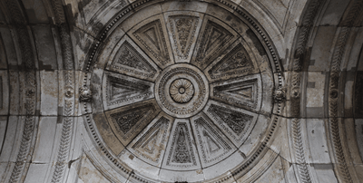 Cathedral Ceiling Table Skin-Buildings & Landmarks,Best Rated Murals-Eazywallz