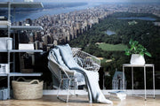 Central Park Over View Wall Mural-Cityscapes-Eazywallz