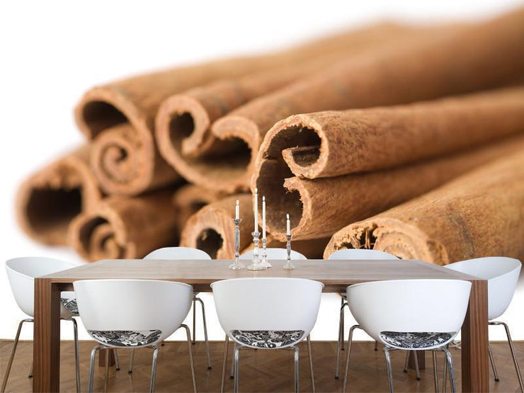 Cinnamon Wall Mural-Food & Drink-Eazywallz