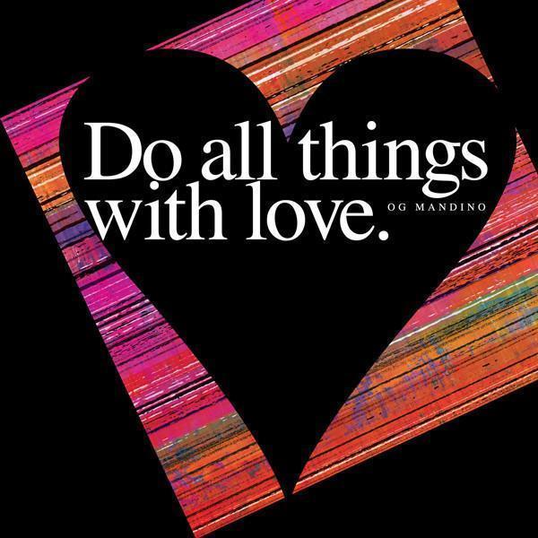 Do All Things With Love Wall Mural-Words,Featured Category of the Month-Eazywallz