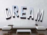 "Dream" Wall Mural-Words,Featured Category of the Month-Eazywallz